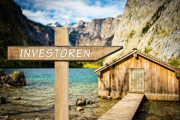 Schild 300 - Investoren