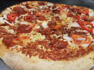 home made pizza