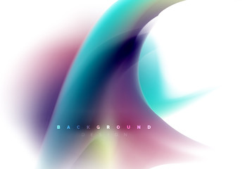 Holographic paint explosion design, fluid colors flow, colorful storm. Liquid mixing colours motion concept, trendy abstract background layout template for business presentation, app wallpaper banner
