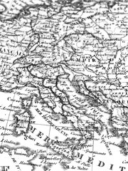 古地図　イタリア
