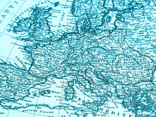 古地図　ヨーロッパ