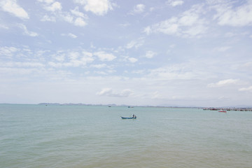 Fototapeta premium Beautiful sky and sea.