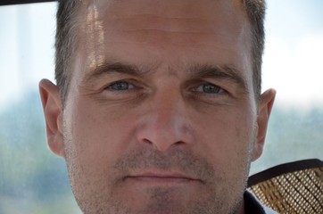 The weary traveler, sit down and relax