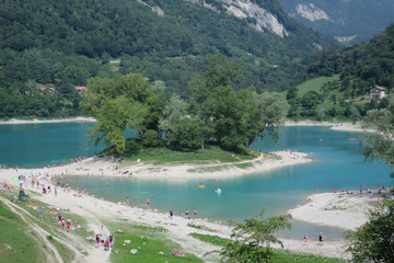 Lago di Tenno a Tenno Riva del Garda Trentino Italia