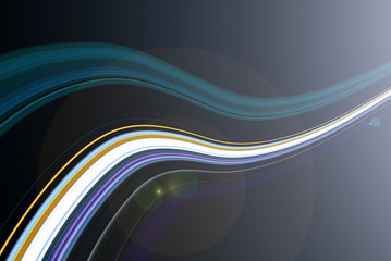 Fluid colors abstract background, twisted liquid design on black, colorful marble or plastic wave texture backdrop. Multicolored template for business or technology presentation or web brochure cover.