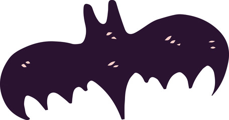 Halloween Illustration of Bat