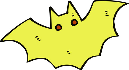 Halloween Illustration of Bat