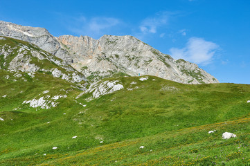 The Caucasus mountains in Russia