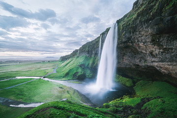 Seljalandsfoss - beautiful waterfall in Iceland