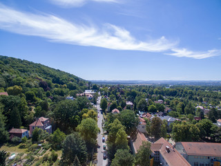 Luftbild Elbhang Pillnitz Dresden Drohne warm sommer schönes wetter Himmel