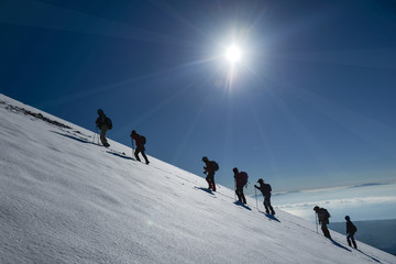 group of successful, determined, zealous and challenging people