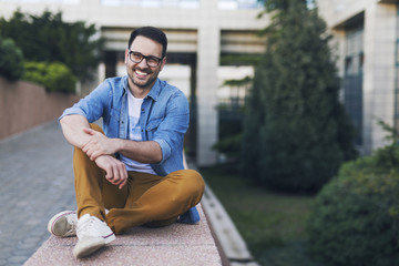Fototapeta premium Man portrait