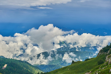 Obraz premium The Caucasus mountains in Russia