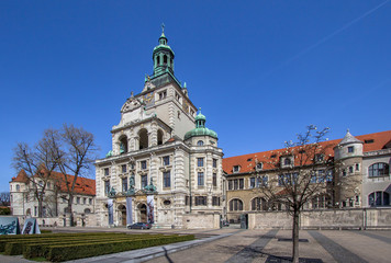 Fototapeta na wymiar Bavarian National Museum, Munich