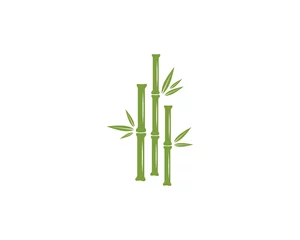 Vektor-Symbol für Bambus-Logo-Vorlage © green2