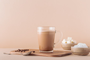 Bulletproof coffee, blended with organic  butter and MCT coconut oil.