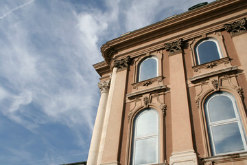 Building in Budapest, fragment