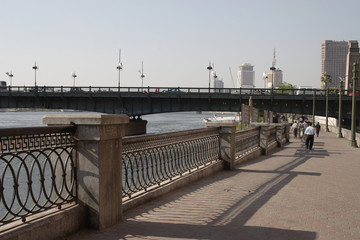 The Nile promenade