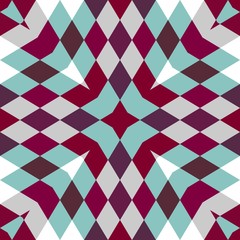 Abstract seamless geometric patterns. Kaleidoscope seamless. Geometric pattern background