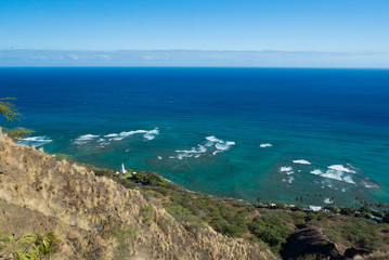 Fototapeta premium ダイヤモンドヘッド灯台（Diamond Head Light house）