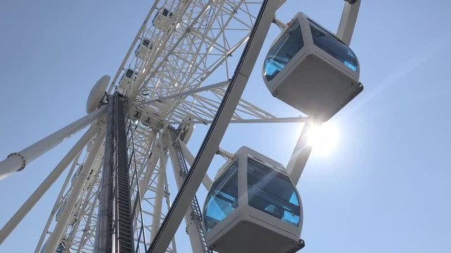 Big wheel in helsinki city center