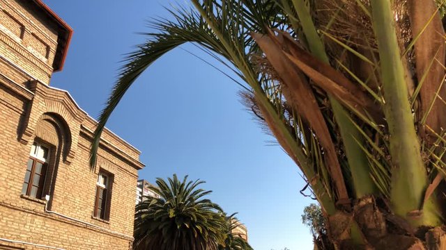 exterior structure of the abandoned catholic convent Asylum of the Little Sisters of the Poor