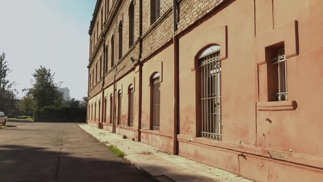 exterior structure of the abandoned catholic convent Asylum of the Little Sisters of the Poor