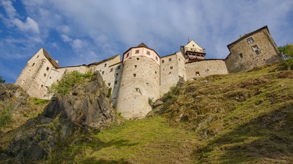 Gothic Loket Castle near Karlovy Vary