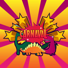carnaval text illustration