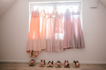 getting ready groom bride wedding