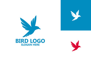 Bird Logo Template Design Vector, Emblem, Design Concept, Creative Symbol, Icon