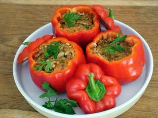  stuffed red pepper