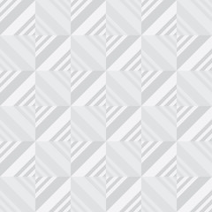 Concept light gray geometry seamless pattern