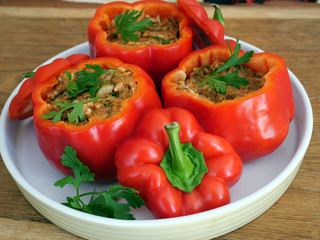  stuffed red pepper