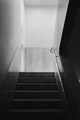 Modern design staircase - black and white