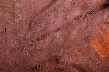 colored old fabric background