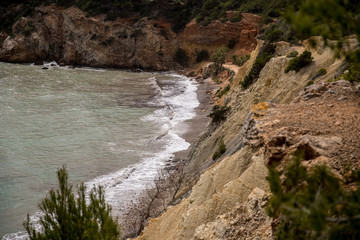 Obraz premium Steilküste in der Sol d'en Serra