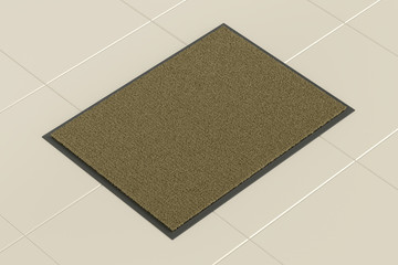 Fototapeta premium Brown doormat