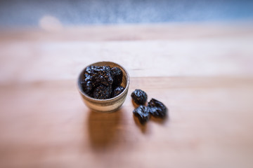 Prunes in a bowl