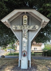 altes Wegkreuz in der N&auml;he von Lohmar