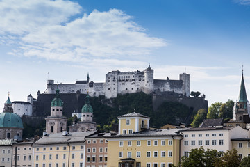 Fototapeta na wymiar Burg Salzburg