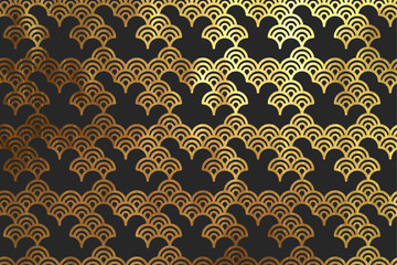 Chinese traditional oriental ornament background. Texture Asian traditional motif. Geometric shape pattern seamless.
