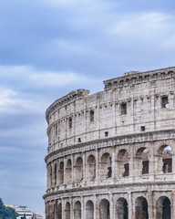 Fototapeta premium Coliseum Exterior View, Rome