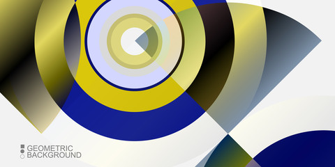 Obraz premium Geometric colorful abstract background