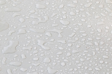 Fresh ice, background of droplet water on glass.