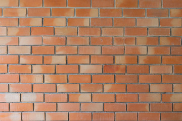 Obraz premium Czerwona cegła ściana tekstura tło.