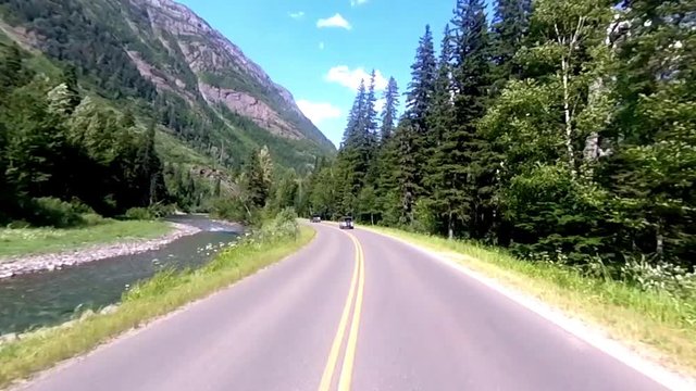 Road to the Sun=Glacier Park