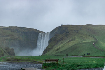waterfall in iceland - 217178386