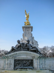 Queen Victoria Statue detailed