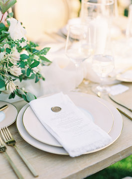 Romantic Wedding Details 